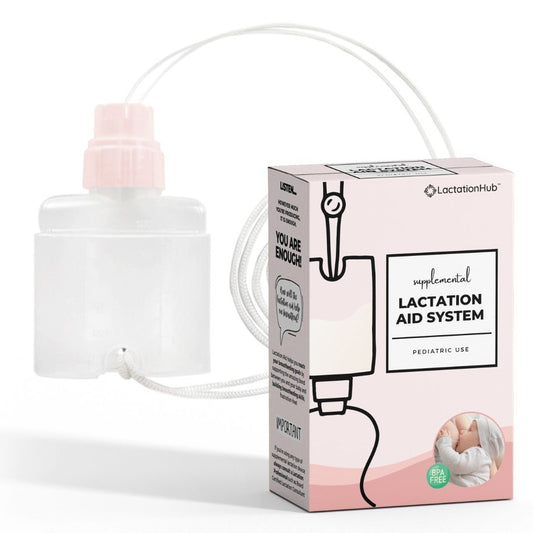 Supplemental Lactation Aid System for Multi-Use (SNS/ at breast feeding tube)