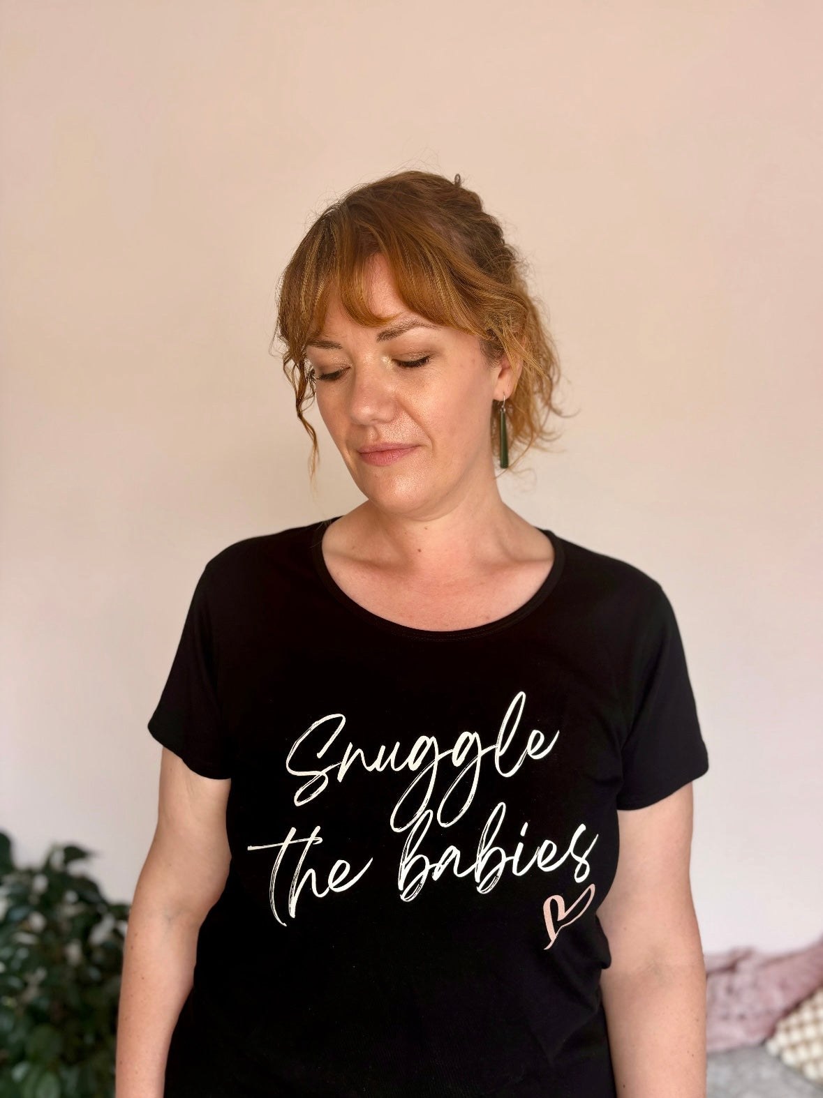 Snuggle The Babies signature tee - women's fit