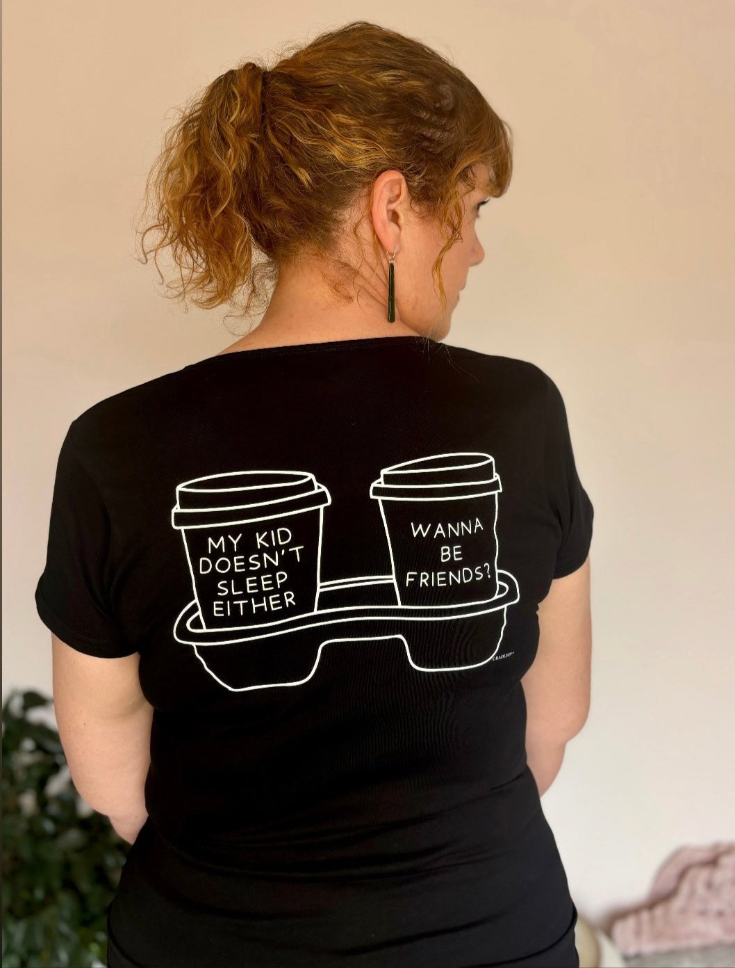 Coffee and Cuddles tee - women's fit