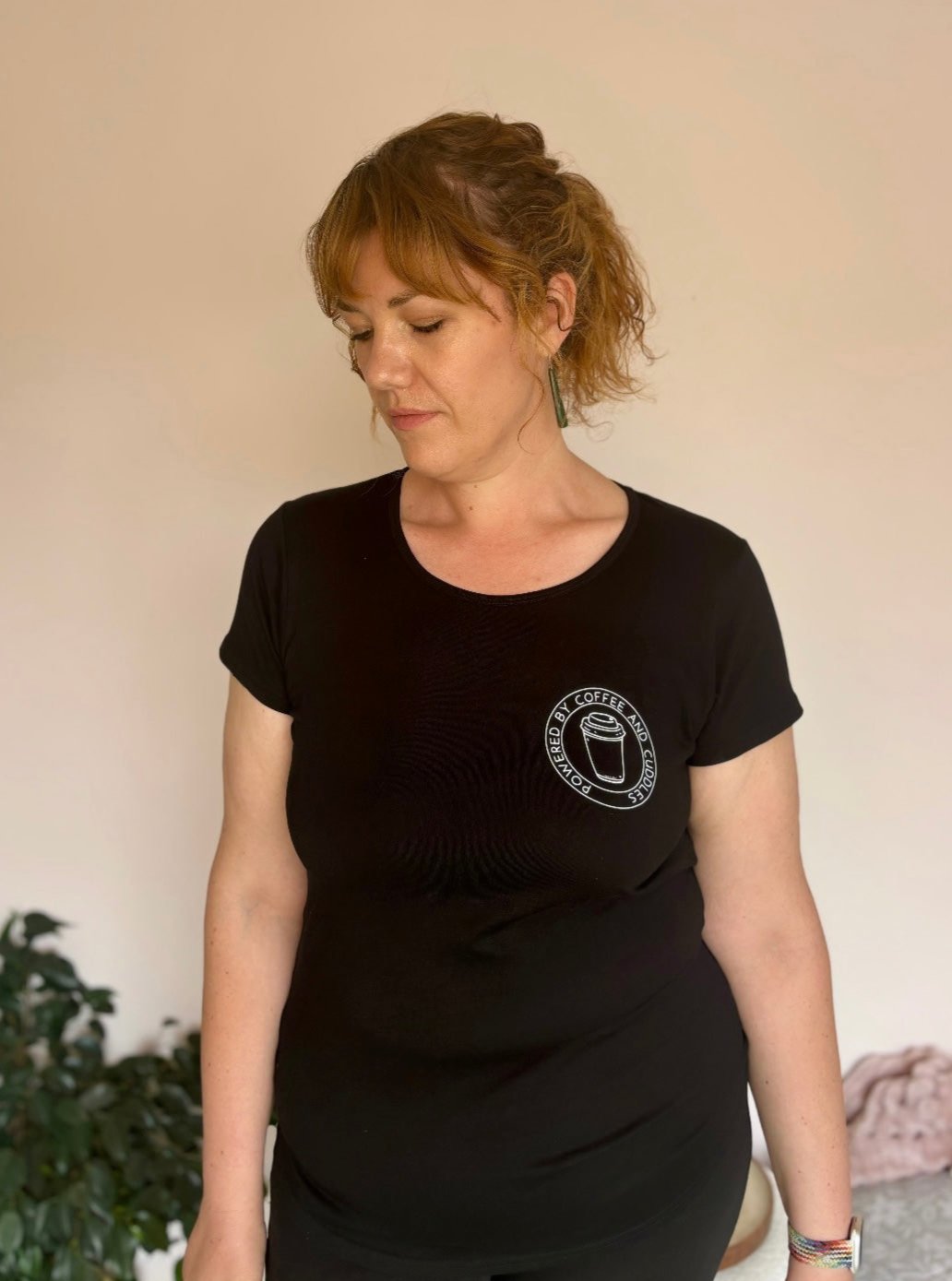 Coffee and Cuddles tee - women's fit