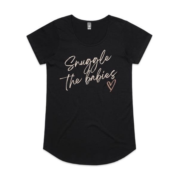 Snuggle The Babies signature tee - women's fit