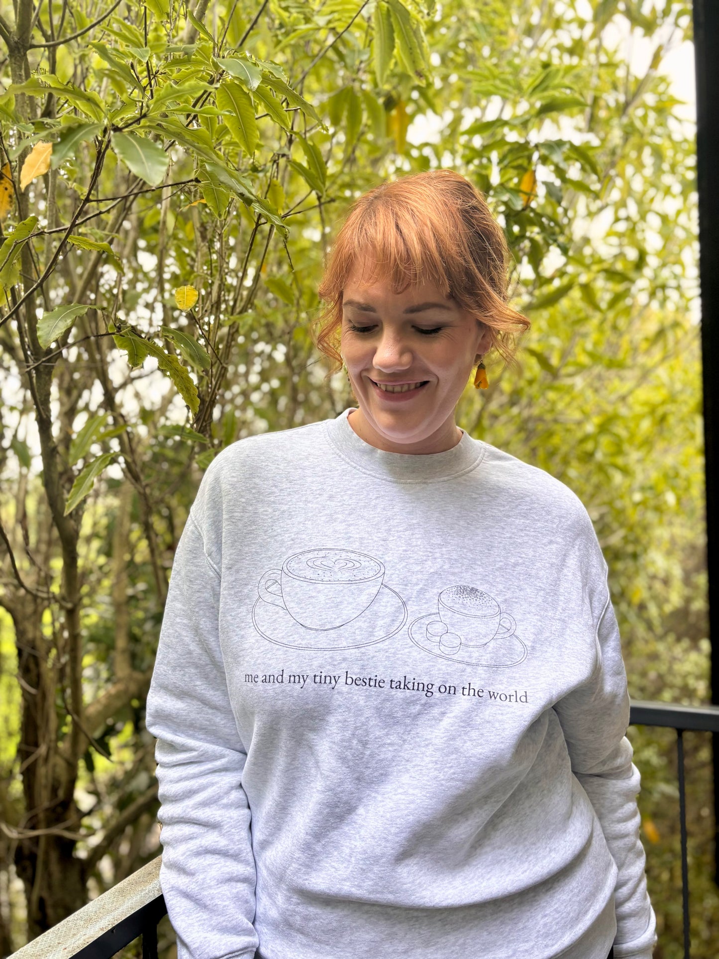 Tiny bestie crew - unisex fit