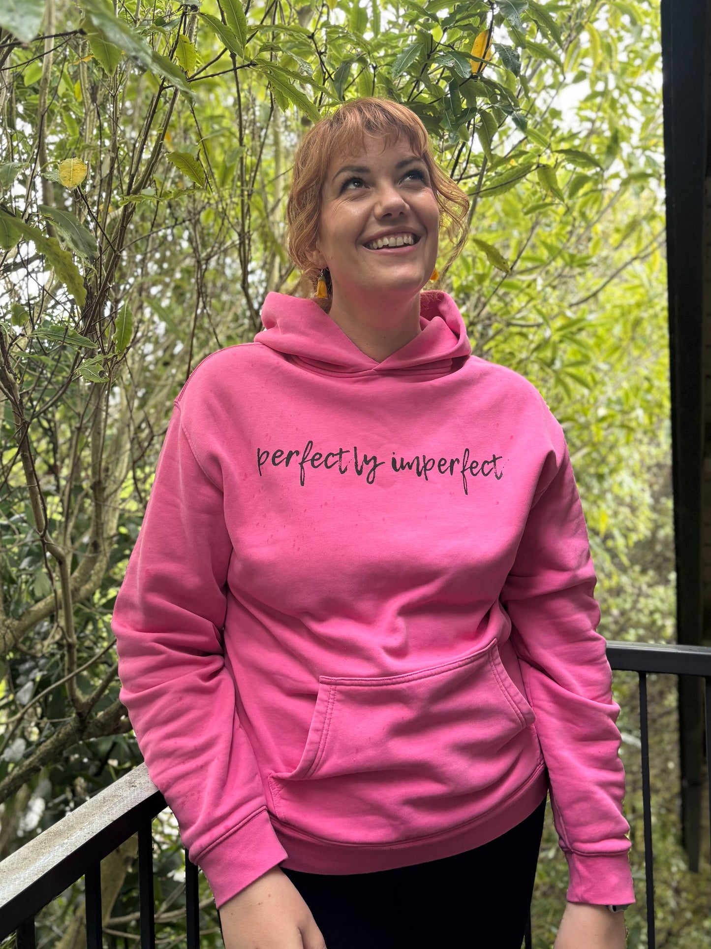 Perfectly imperfect hoodie