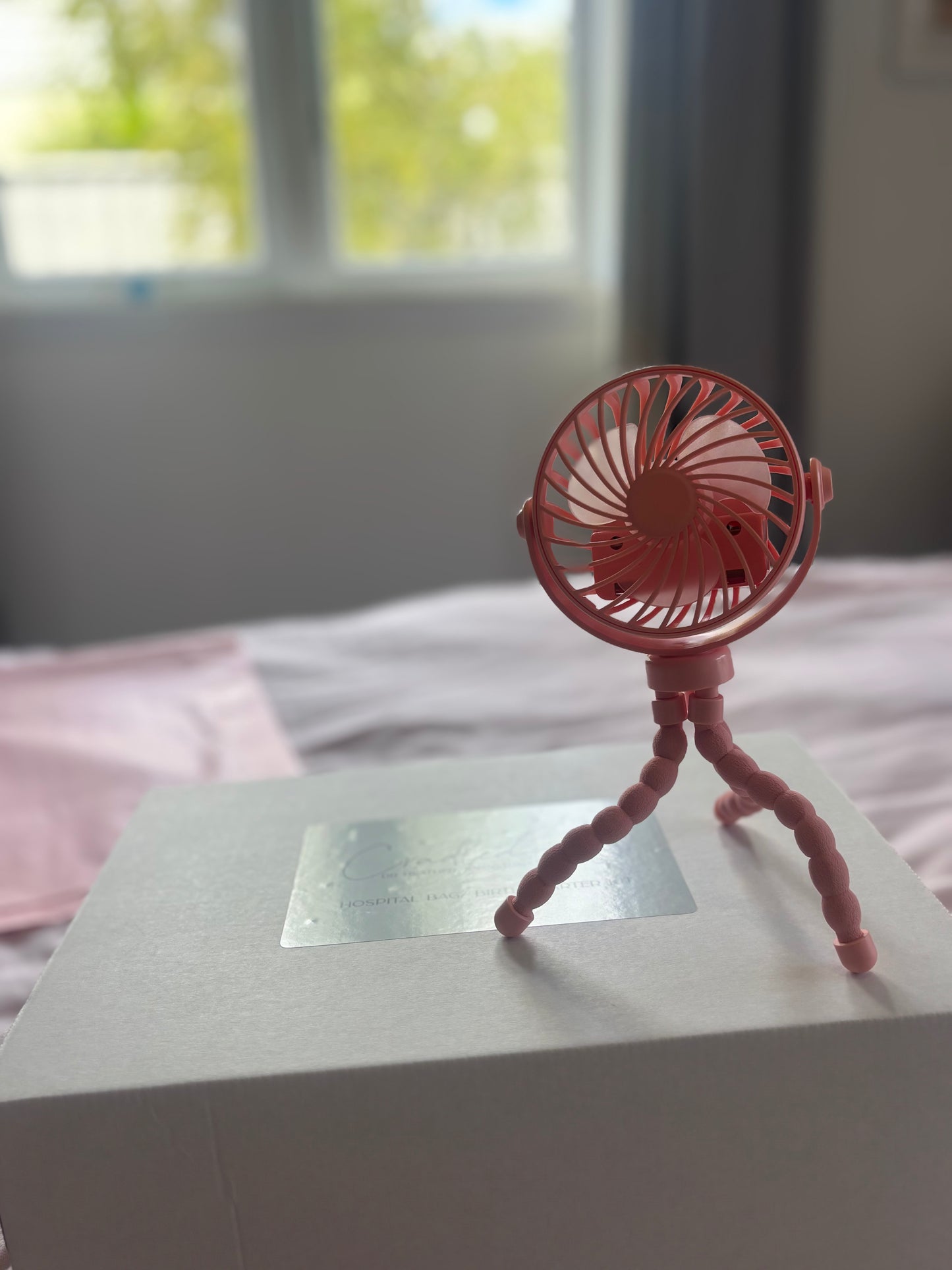 Octopus stroller fan