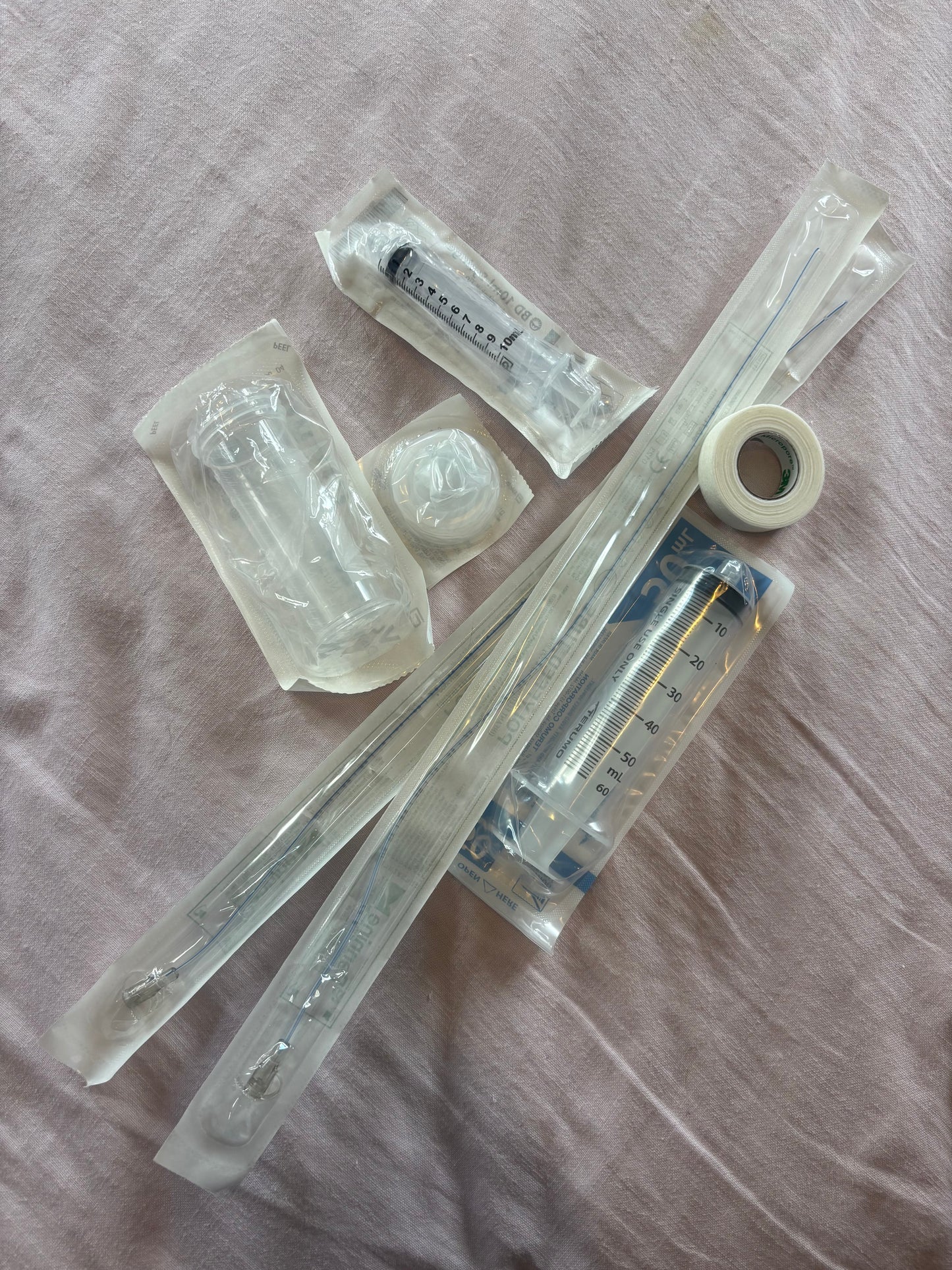 Supply line extra parts