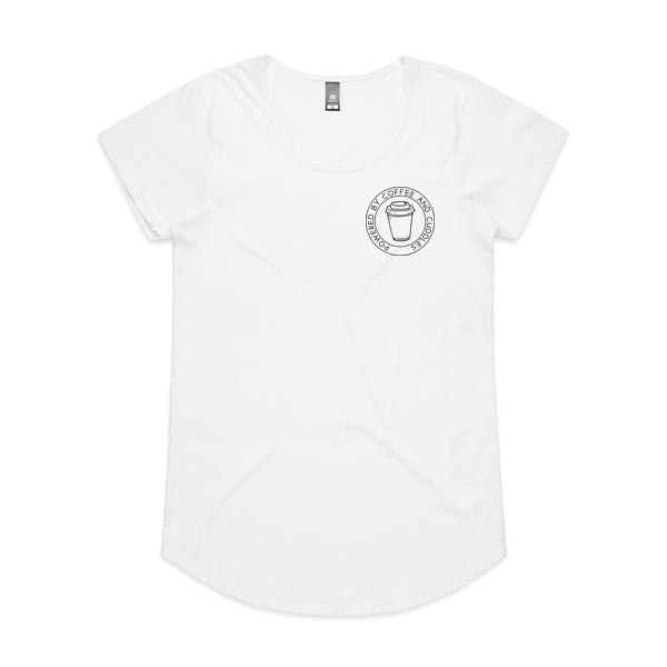 Coffee and Cuddles tee - women's fit