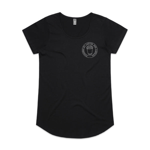 Coffee and Cuddles tee - women's fit