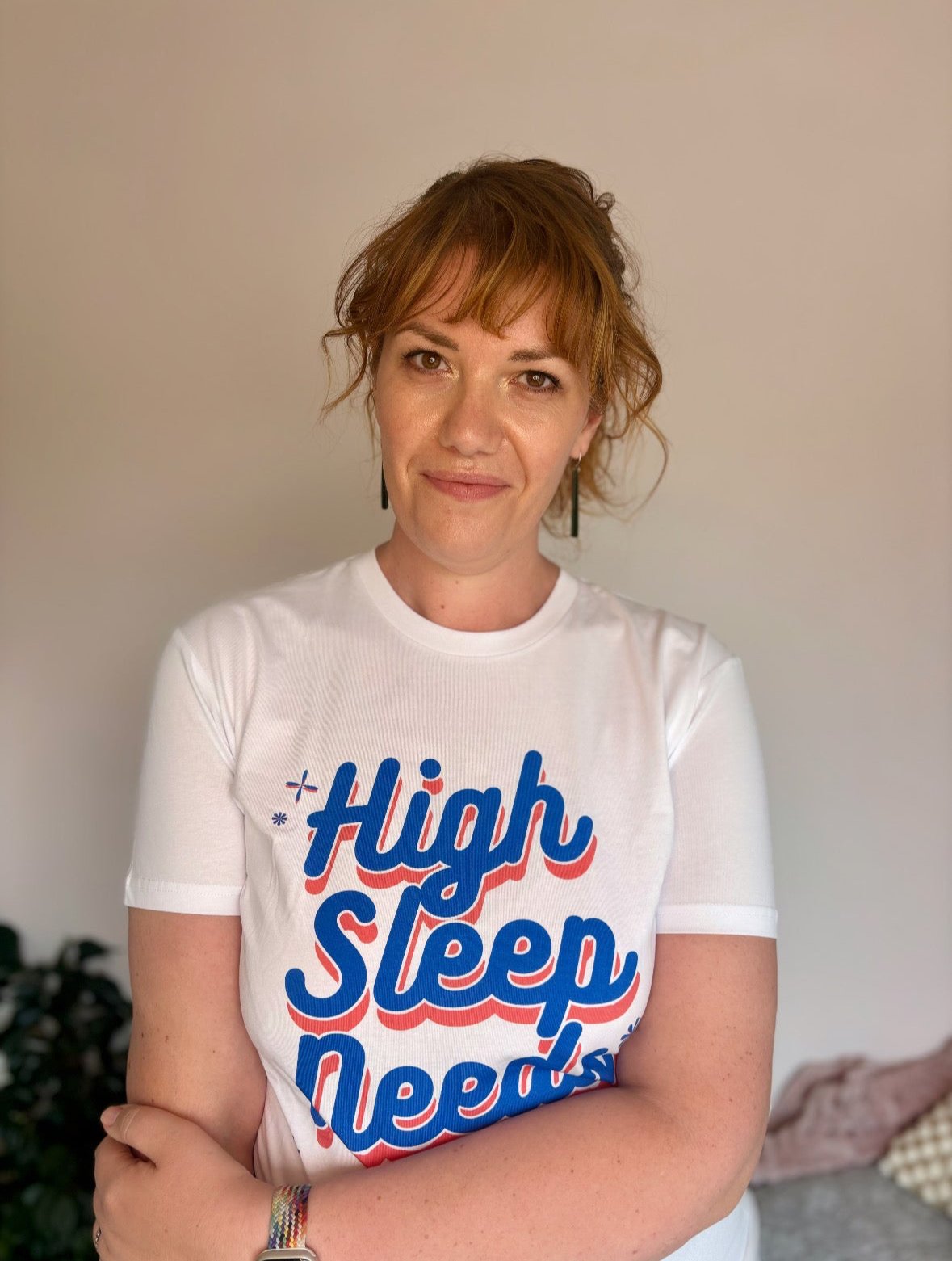 High Sleep Needs tee
