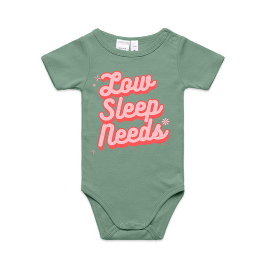 Low Sleep Needs kidswear