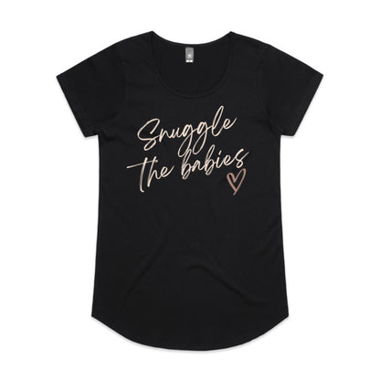 Snuggle The Babies signature tee - women's fit