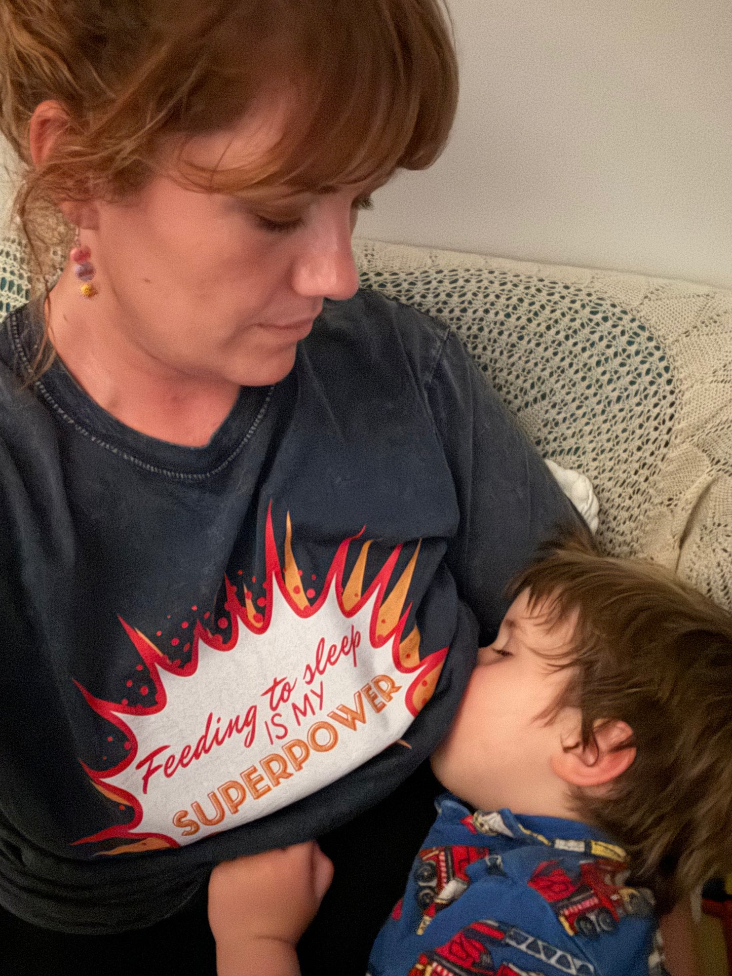 Feeding To Sleep Is My Superpower tee