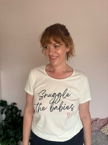 Snuggle The Babies signature tee - women's fit
