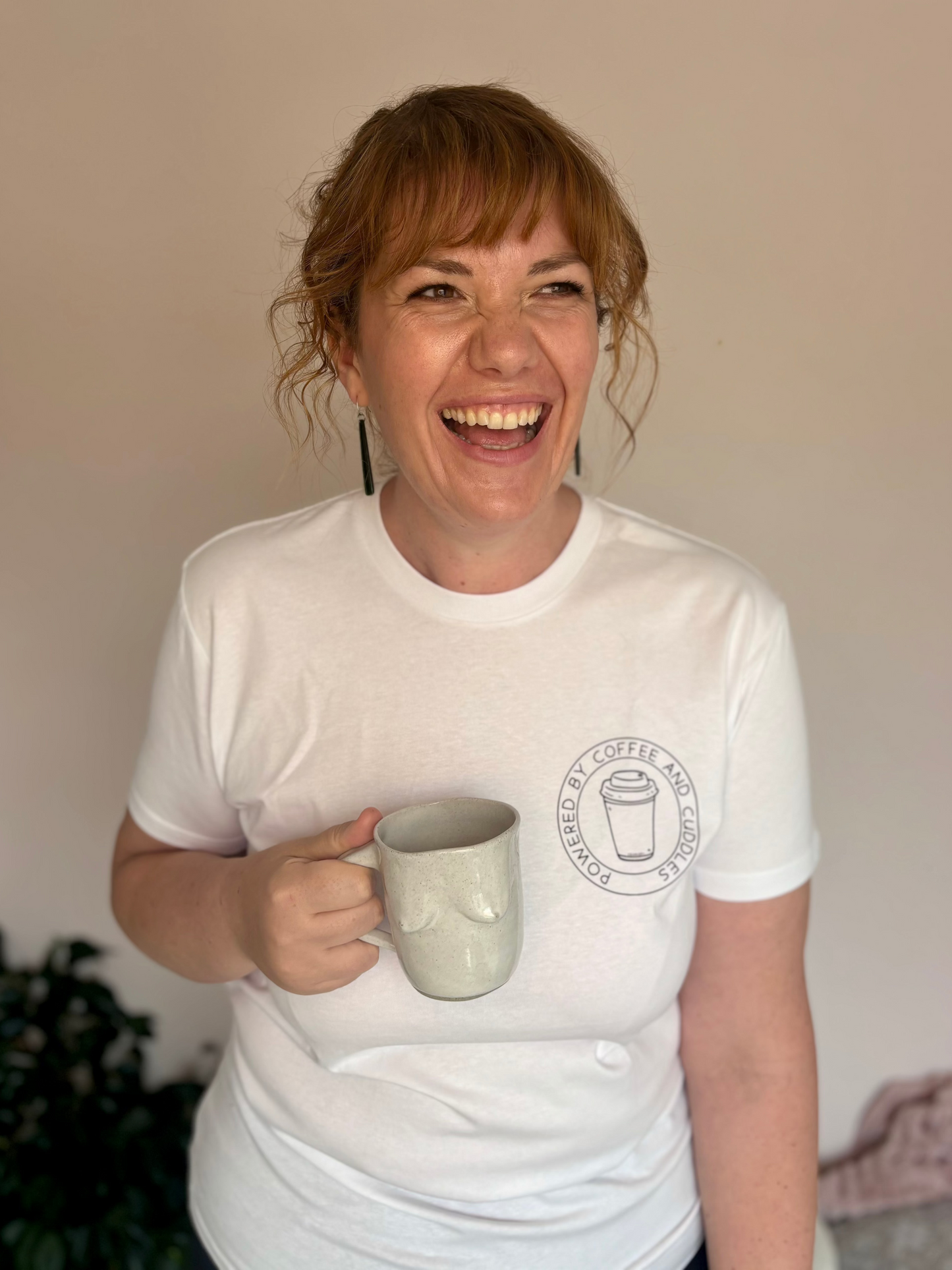 Coffee and Cuddles tee - unisex fit