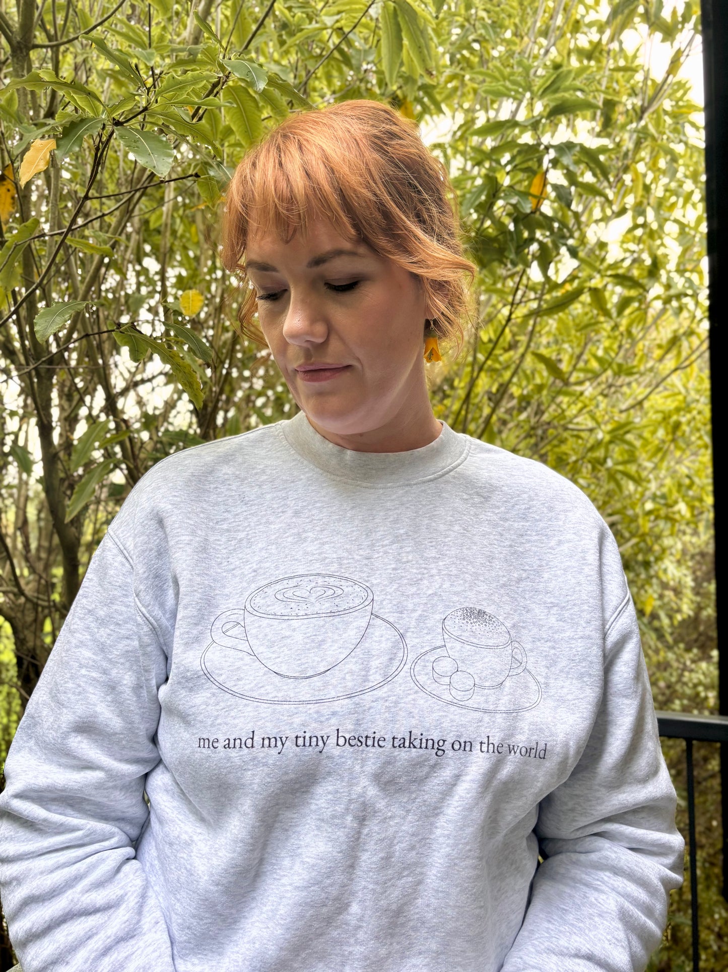 Tiny bestie crew - unisex fit