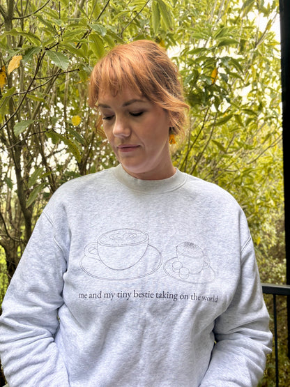 Tiny bestie crew - unisex fit