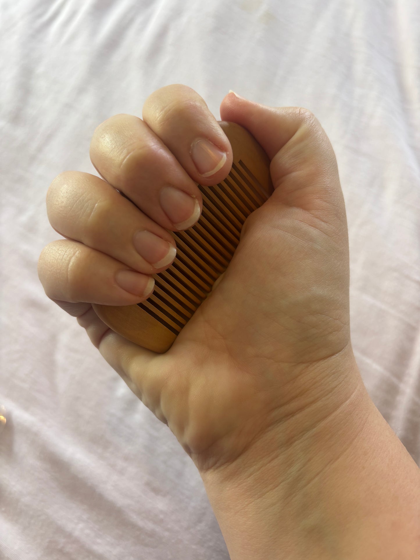 Wooden birth comb or acupressure balls