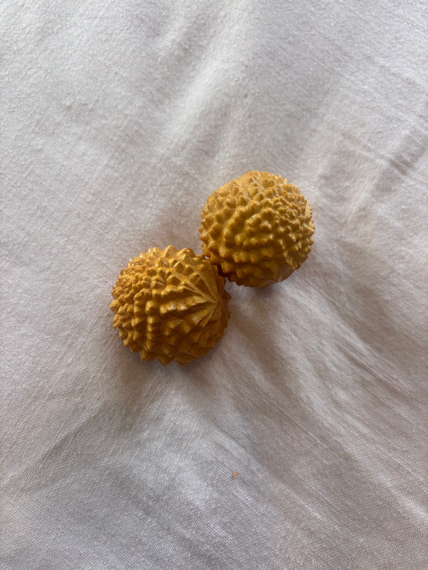 Wooden birth comb or acupressure balls