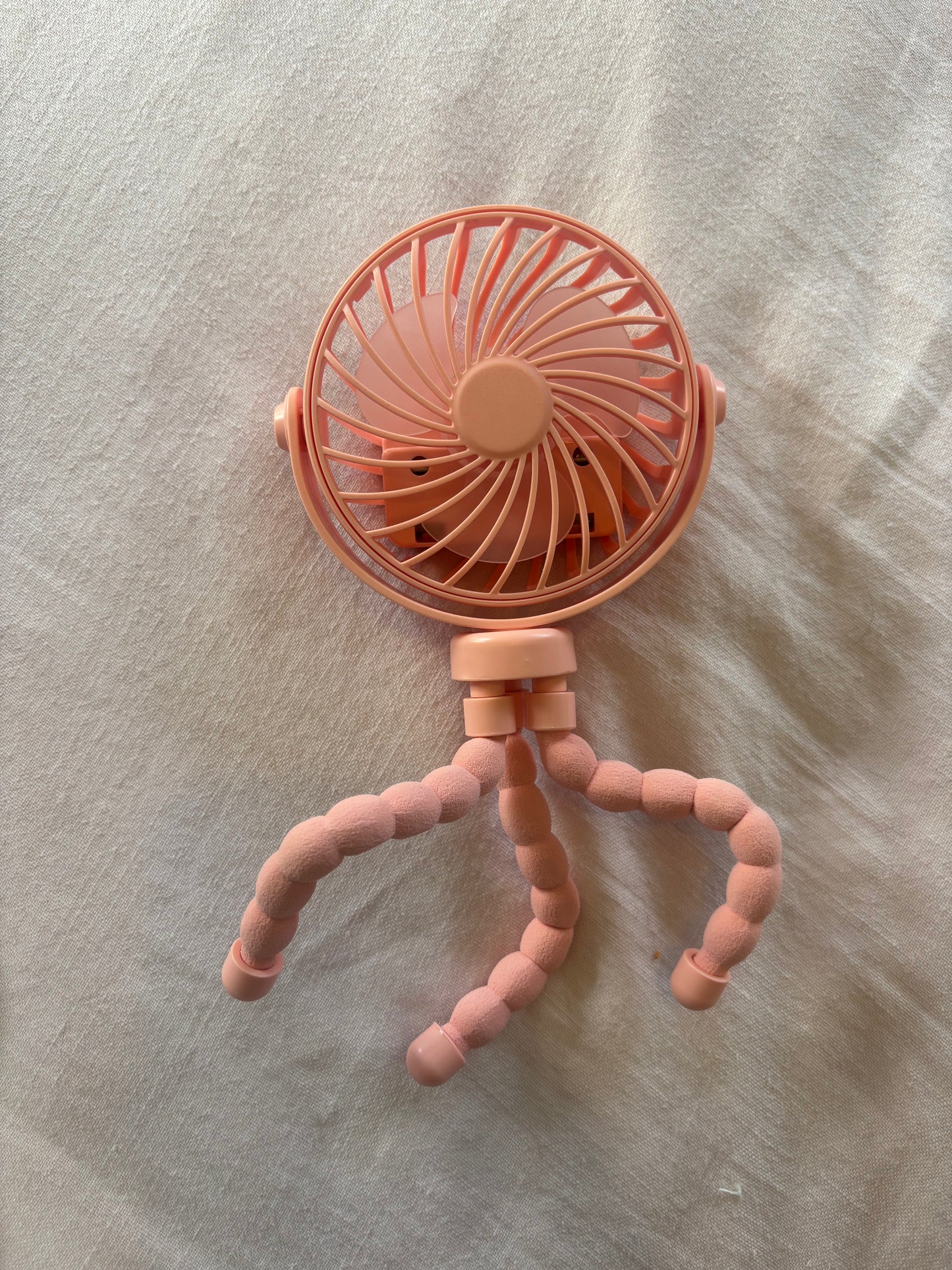 Octopus stroller fan
