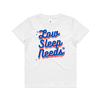 Low Sleep Needs kidswear